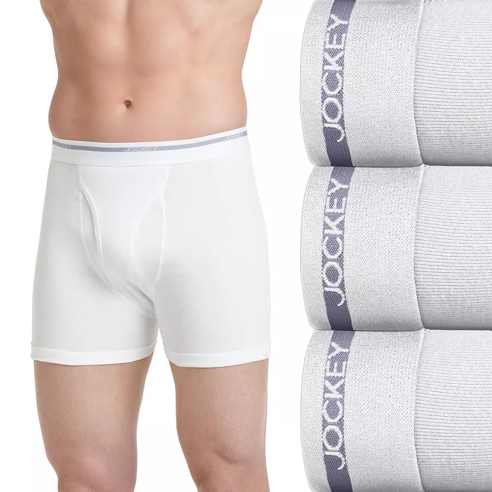 Men's Jockey® 3-Pack Lightweight Classic 5" Boxer Brief,  Product Image