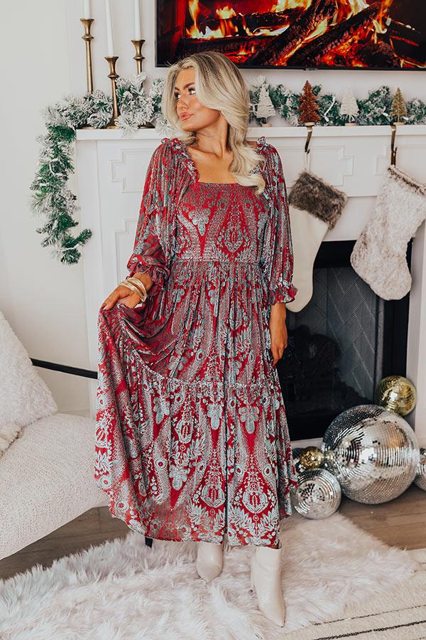 Midnight Mantra Velvet Midi Product Image