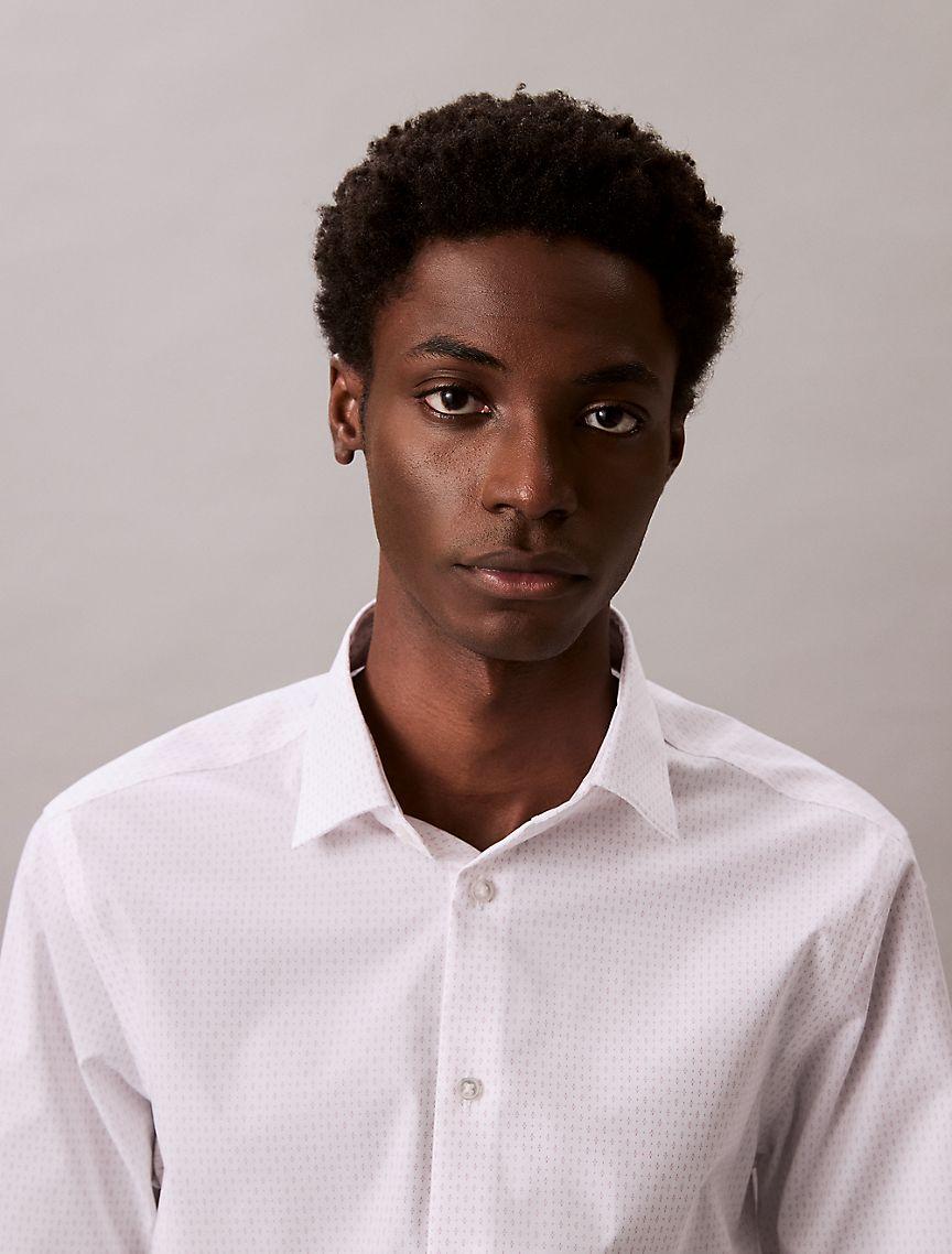 Refined Cotton Stretch Slim Fit Dress Shirt Product Image