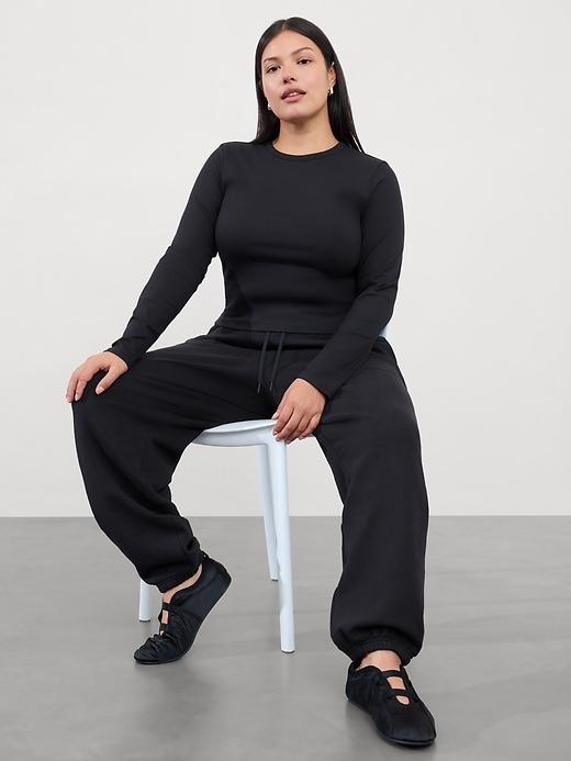 Signature Rib Crew Top Product Image