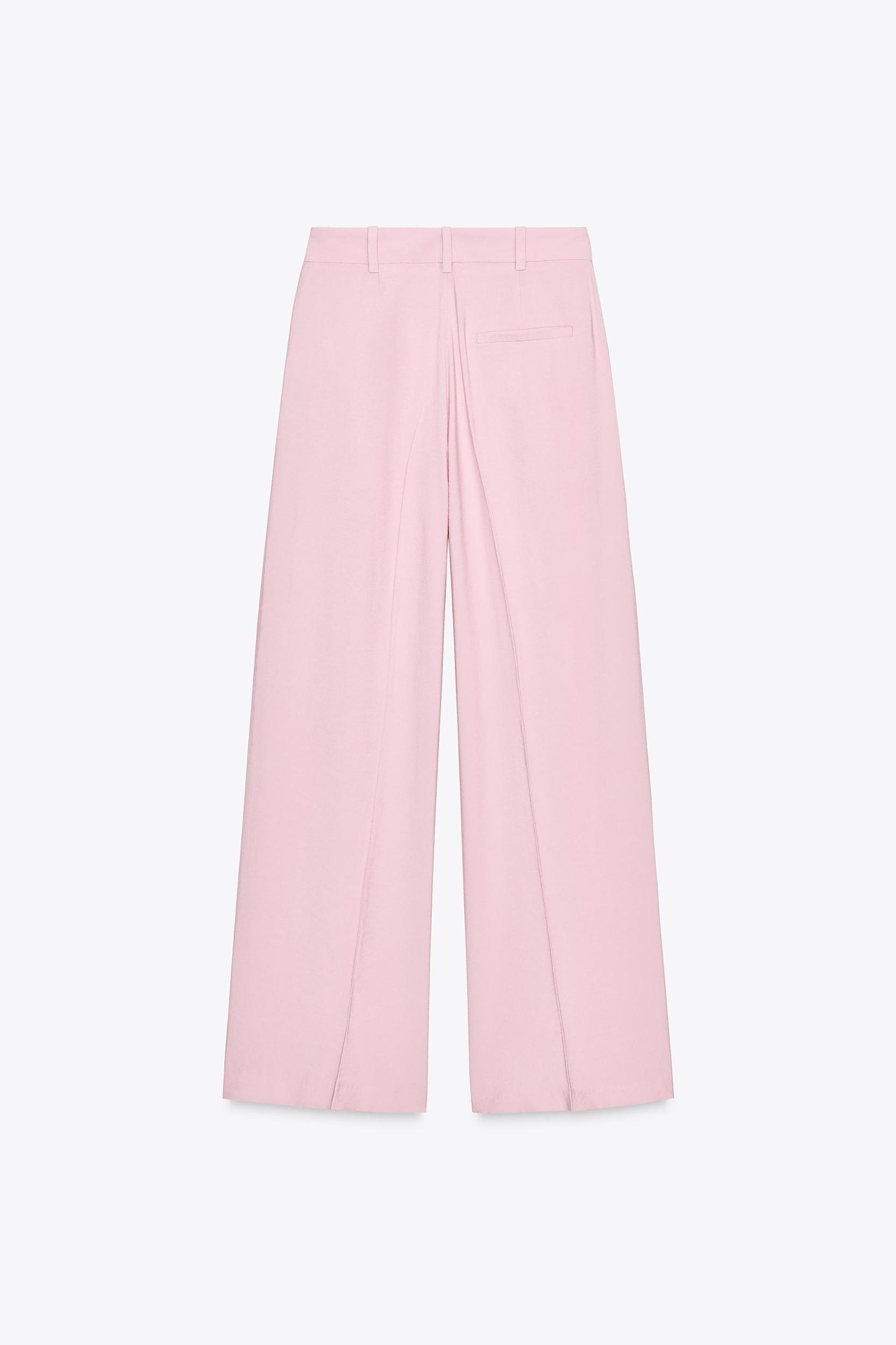 PLEATED WIDE LEG PANTS Product Image