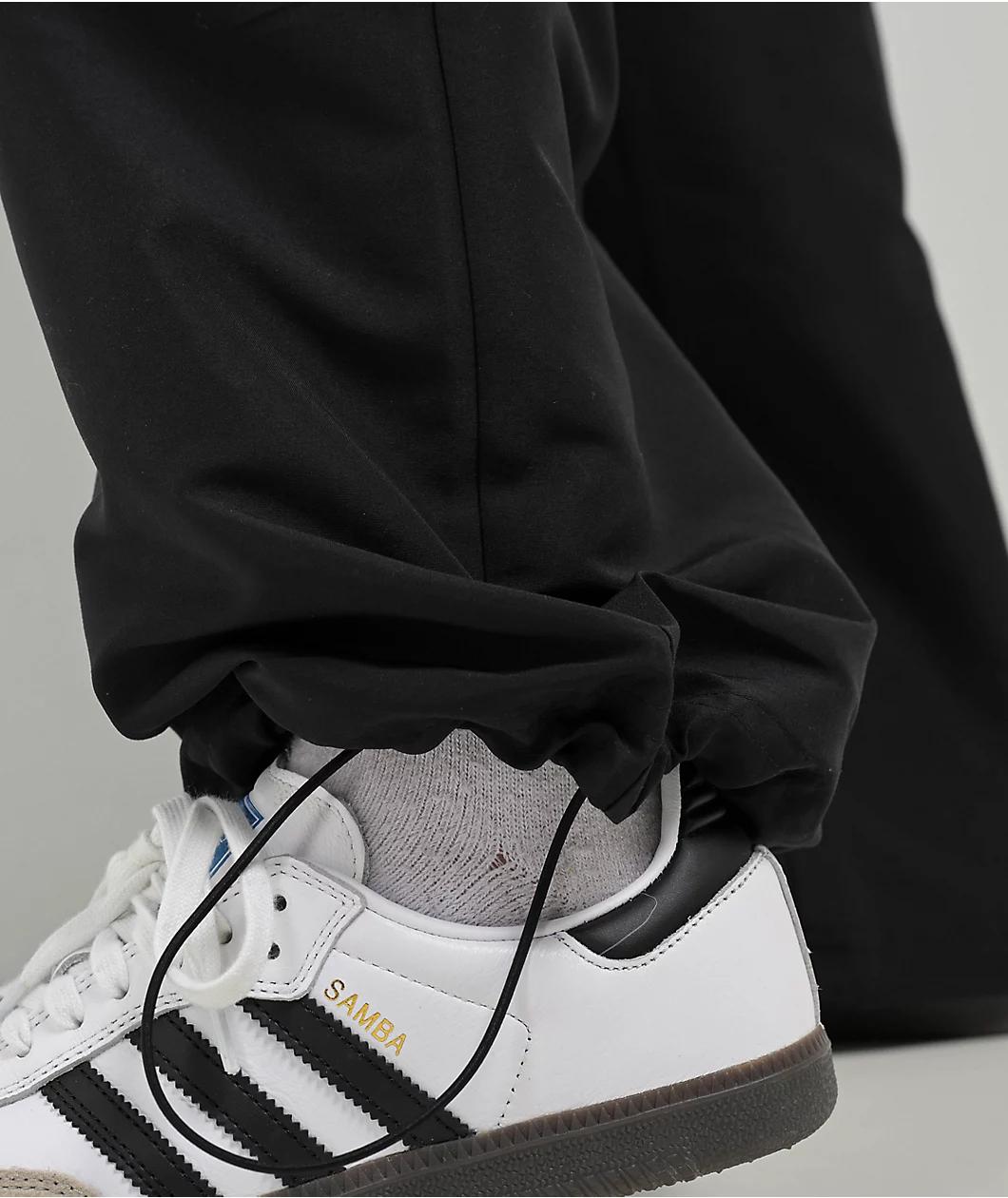 adidas Essentials Woven Black Cargo Pants Product Image