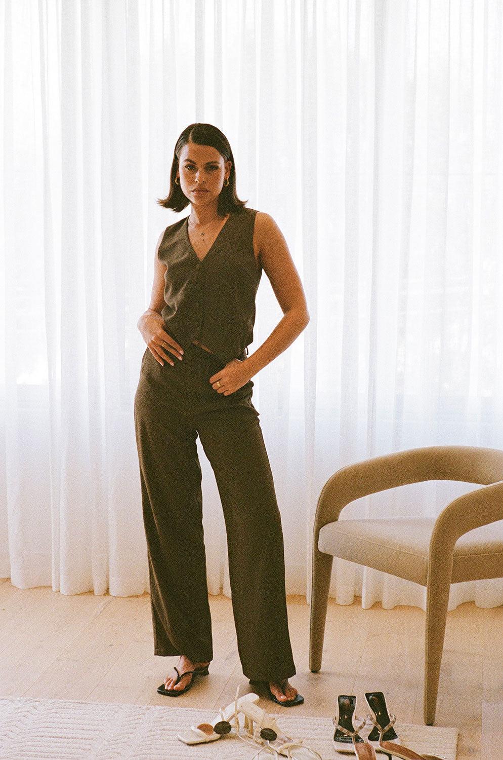 Remi Top - Chocolate Product Image