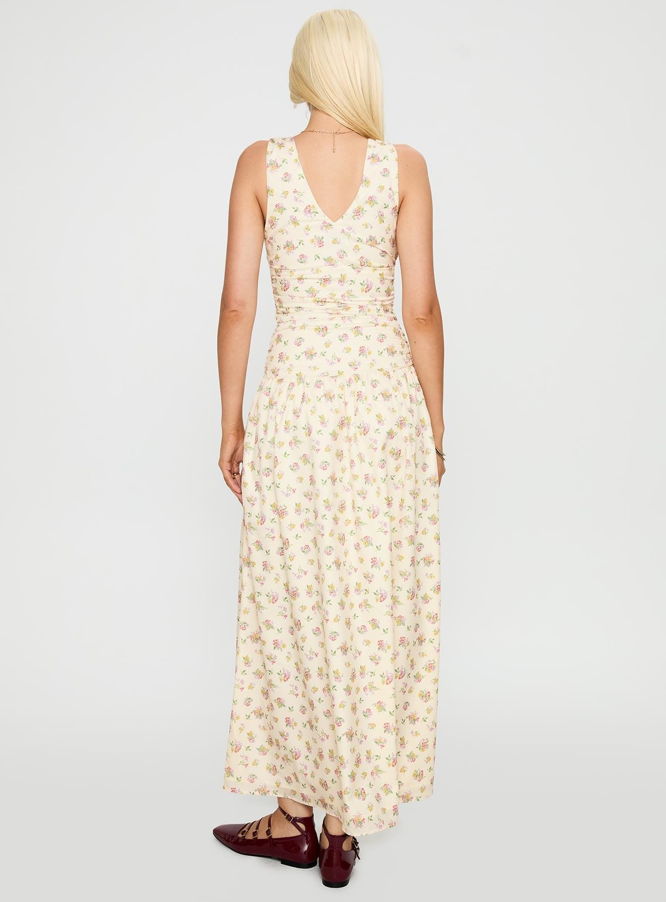 Esthie Maxi Dress Multi Floral Product Image