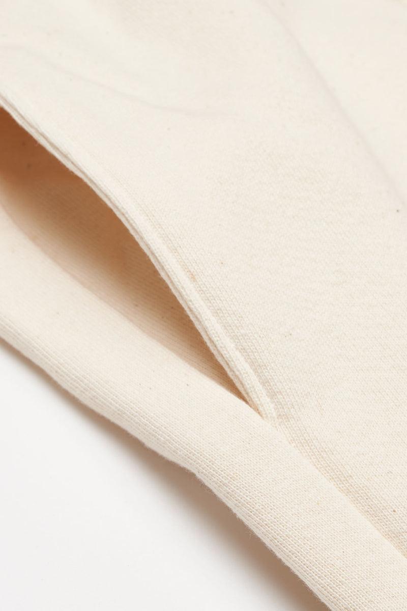 Men's Organic Heavyweight Fleece Sweatpants in Natural Product Image