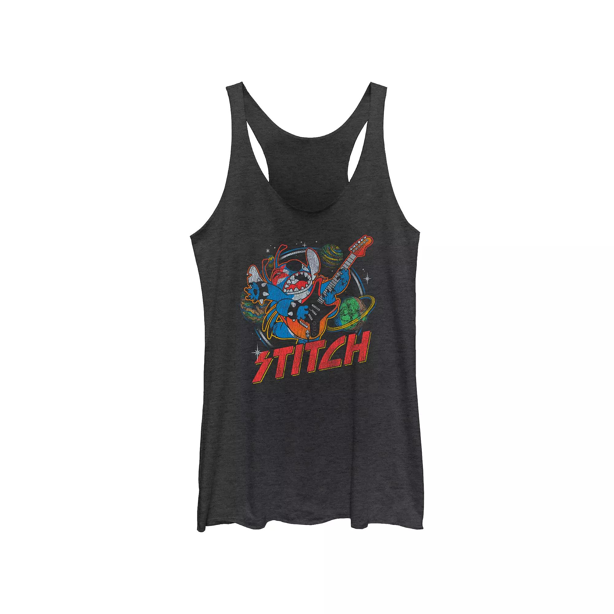 Disney's Lilo & Stitch Constellations Juniors' Tri-Blend Racerback Tank Top, Girl's,  Product Image
