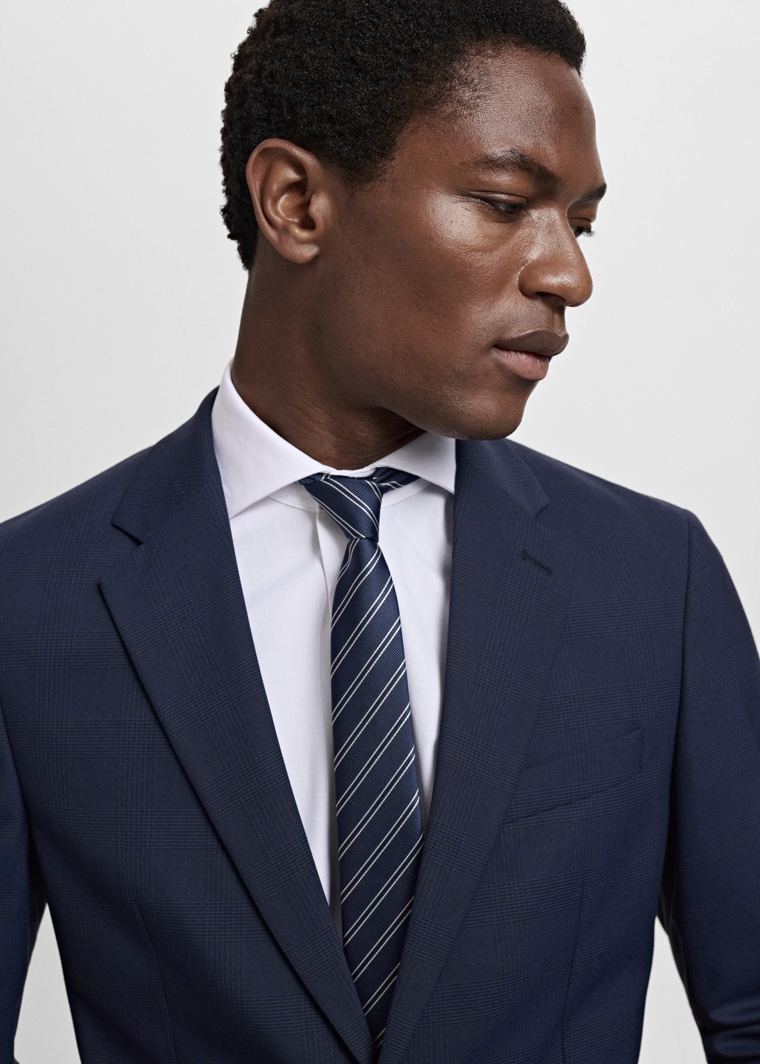 Milan slim-fit suit blazer - Men | MANGO USA Product Image