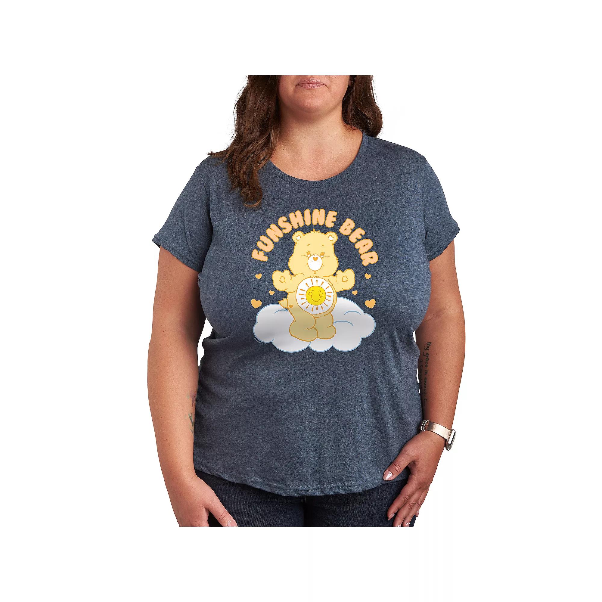 Plus Care Bears Funshine Bear Graphic Tee, Women's,  Product Image