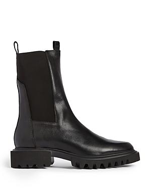 Allsaints Womens Hallie Stretch Mid Calf Boots Product Image