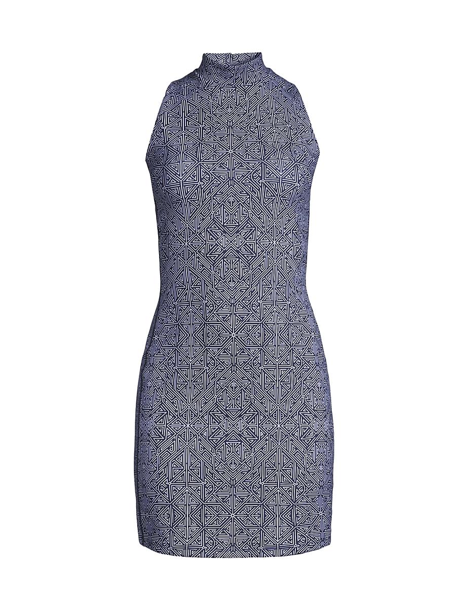 Womens Nova Labyrinth Double-Face Knit Dress Product Image