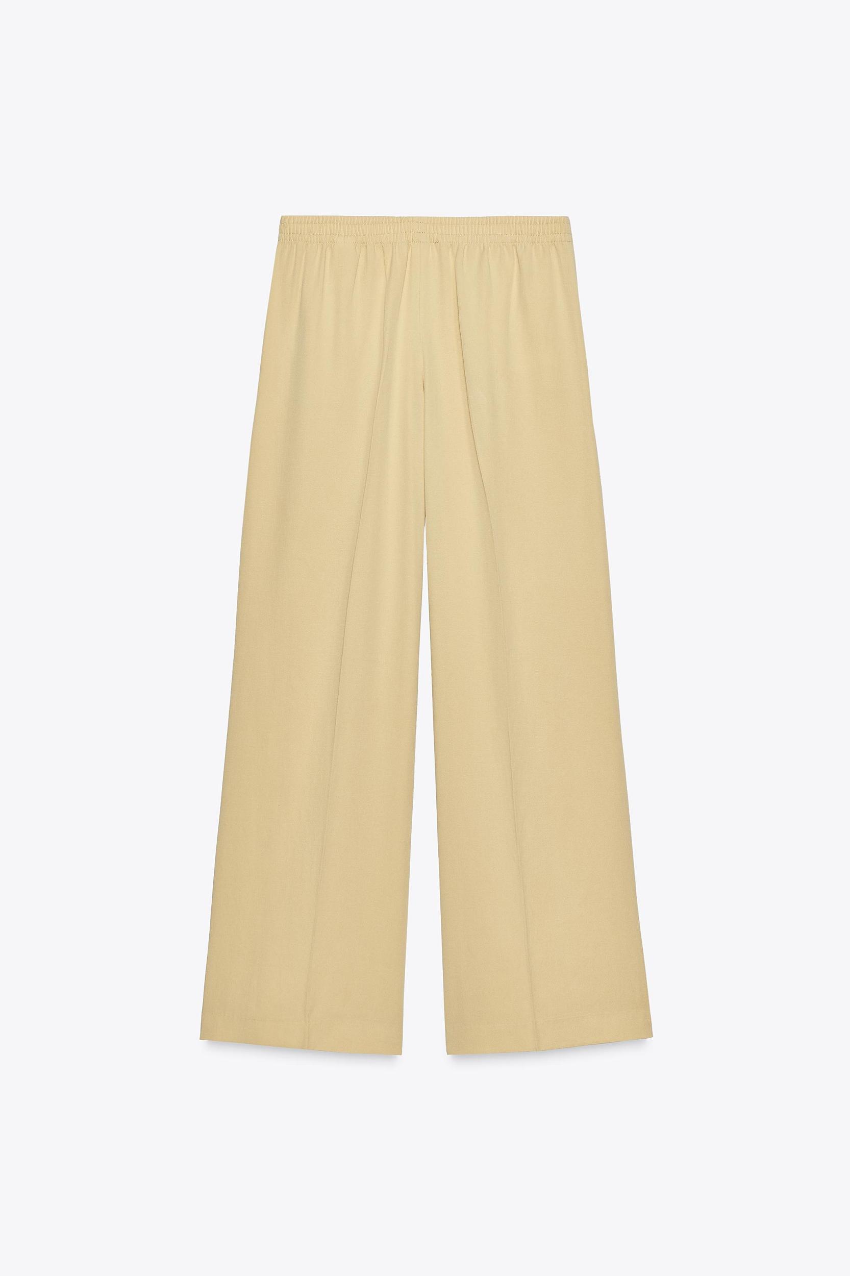 WIDE LEG SEAM PANTS Product Image