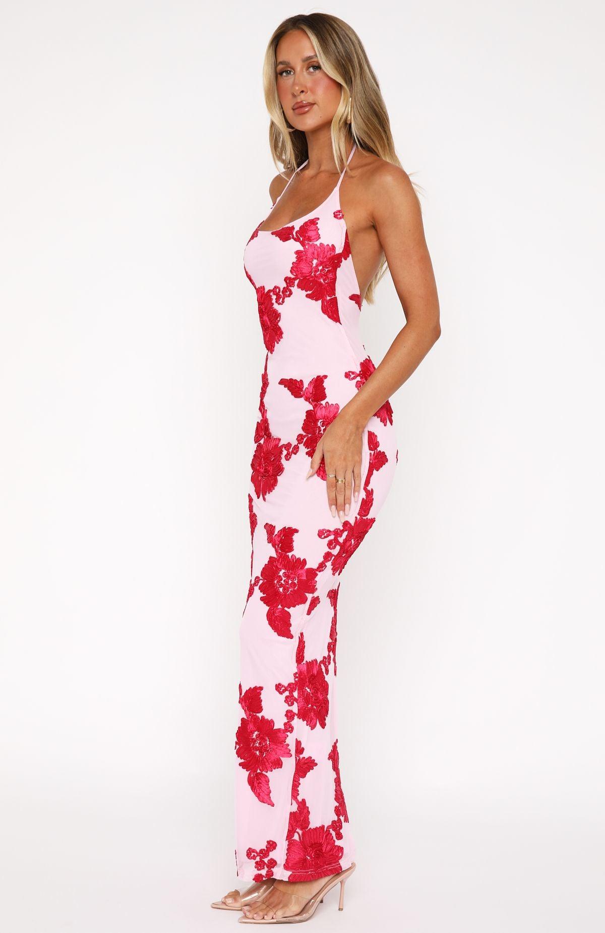 Summer Ready Maxi Dress Pink Product Image