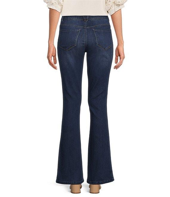 Gibson & Latimer Perfect Fit Flared Stretch Denim Jeans Product Image