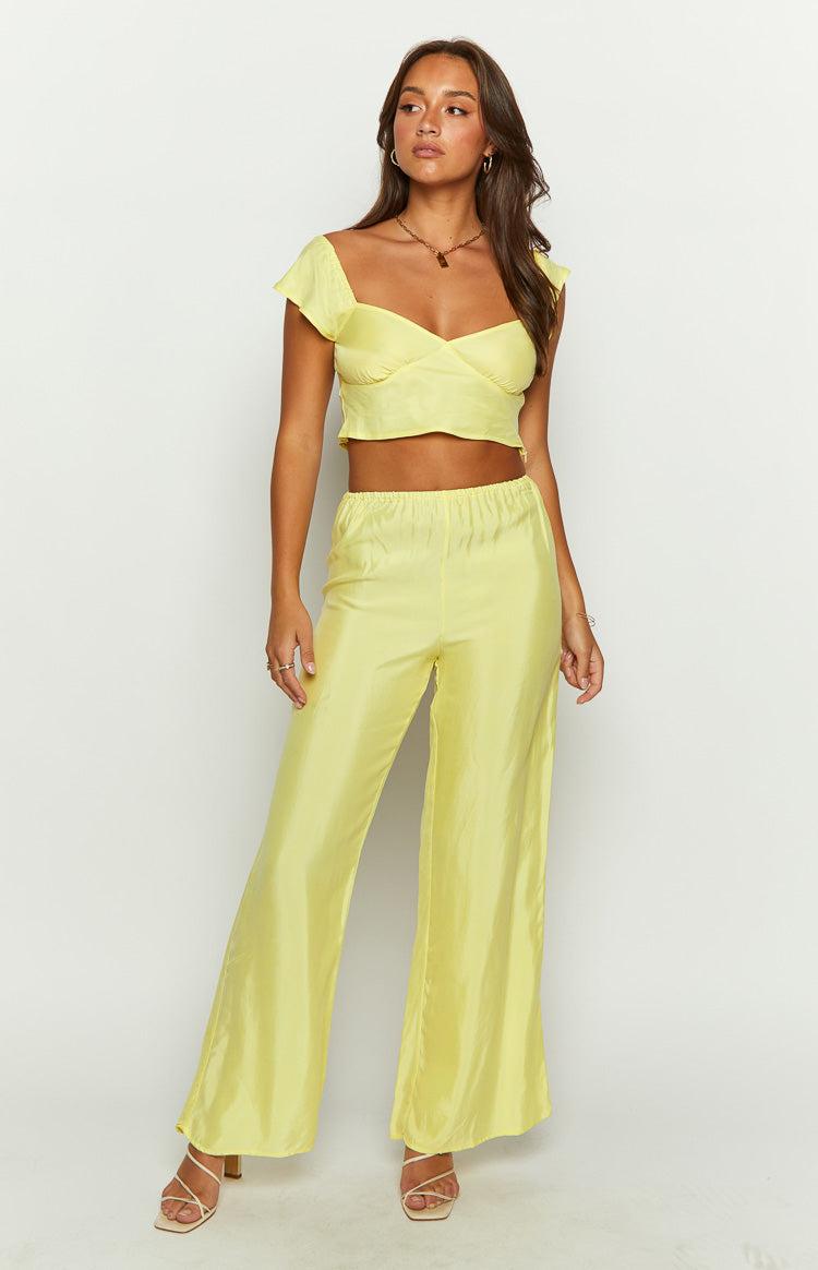 Bridget Yellow Pants Product Image