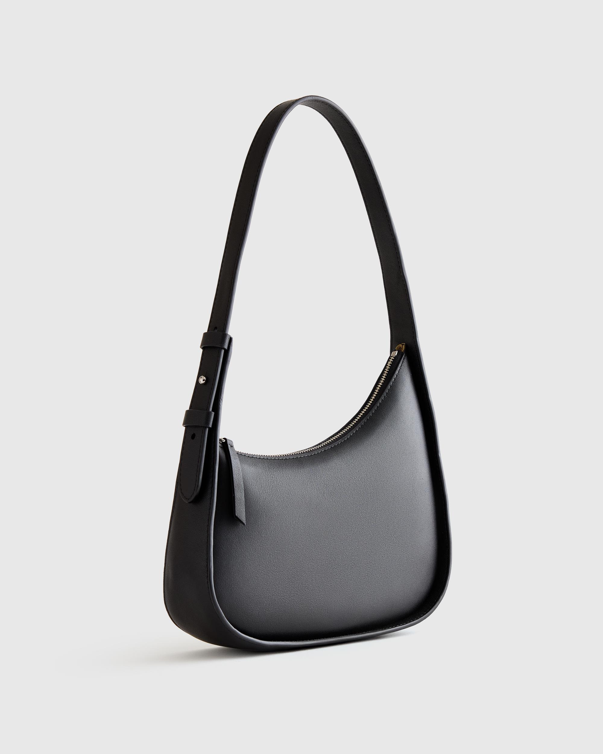 Quince | Women's Italian Leather Asymmetrical Mini Shoulder Bag Product Image