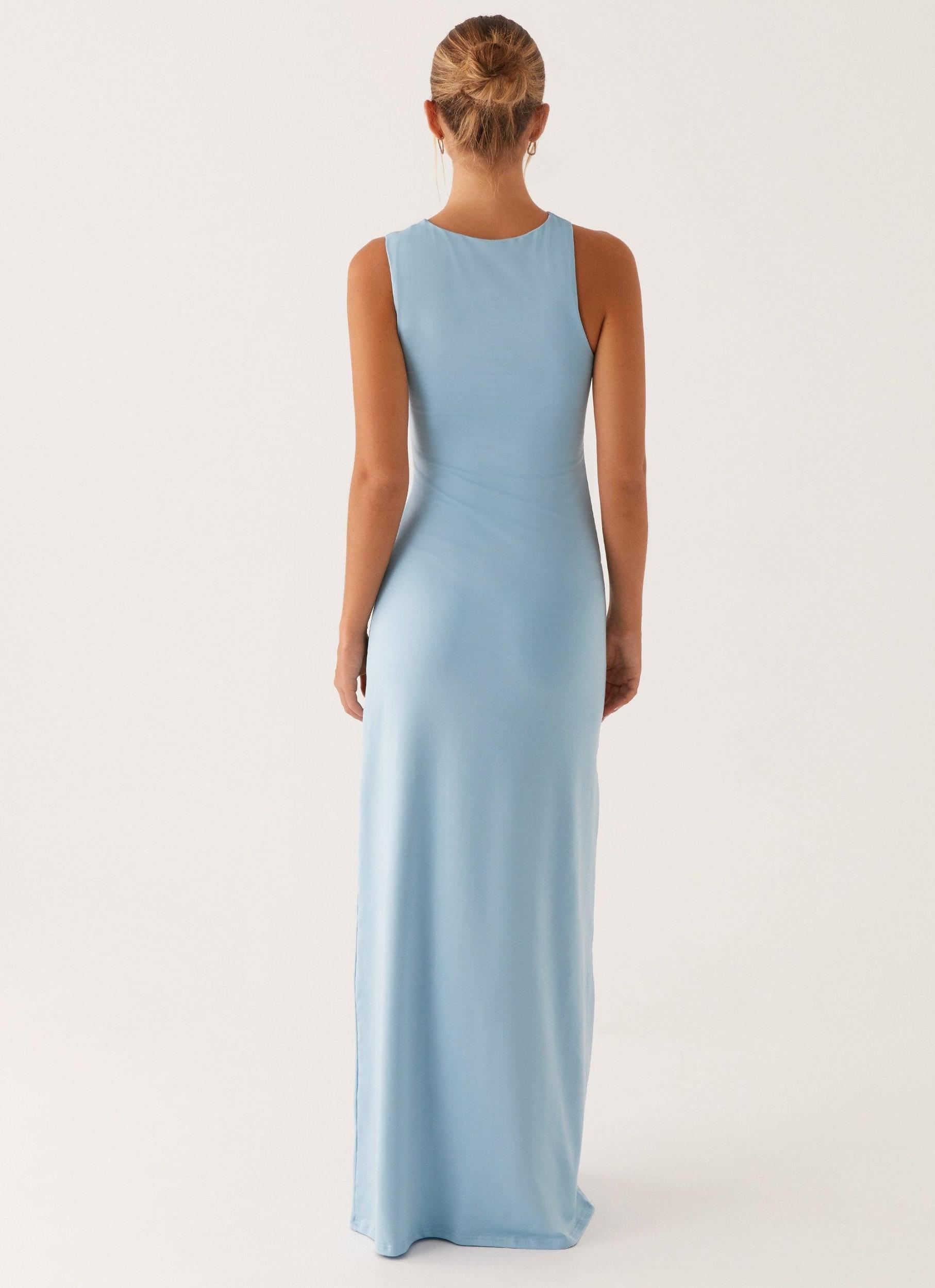 Mahalia Maxi Dress - Blue Product Image