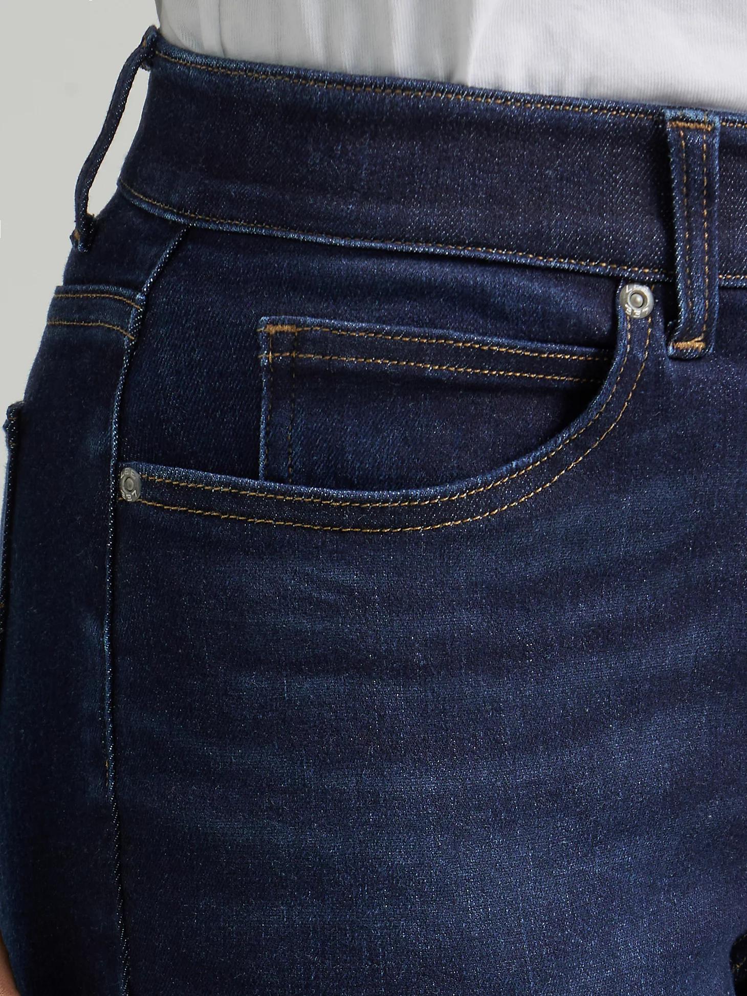 Women's Ultra Lux Comfort with Flex Motion Straight Jean (Petite) | Women's Jeans | Lee® Product Image