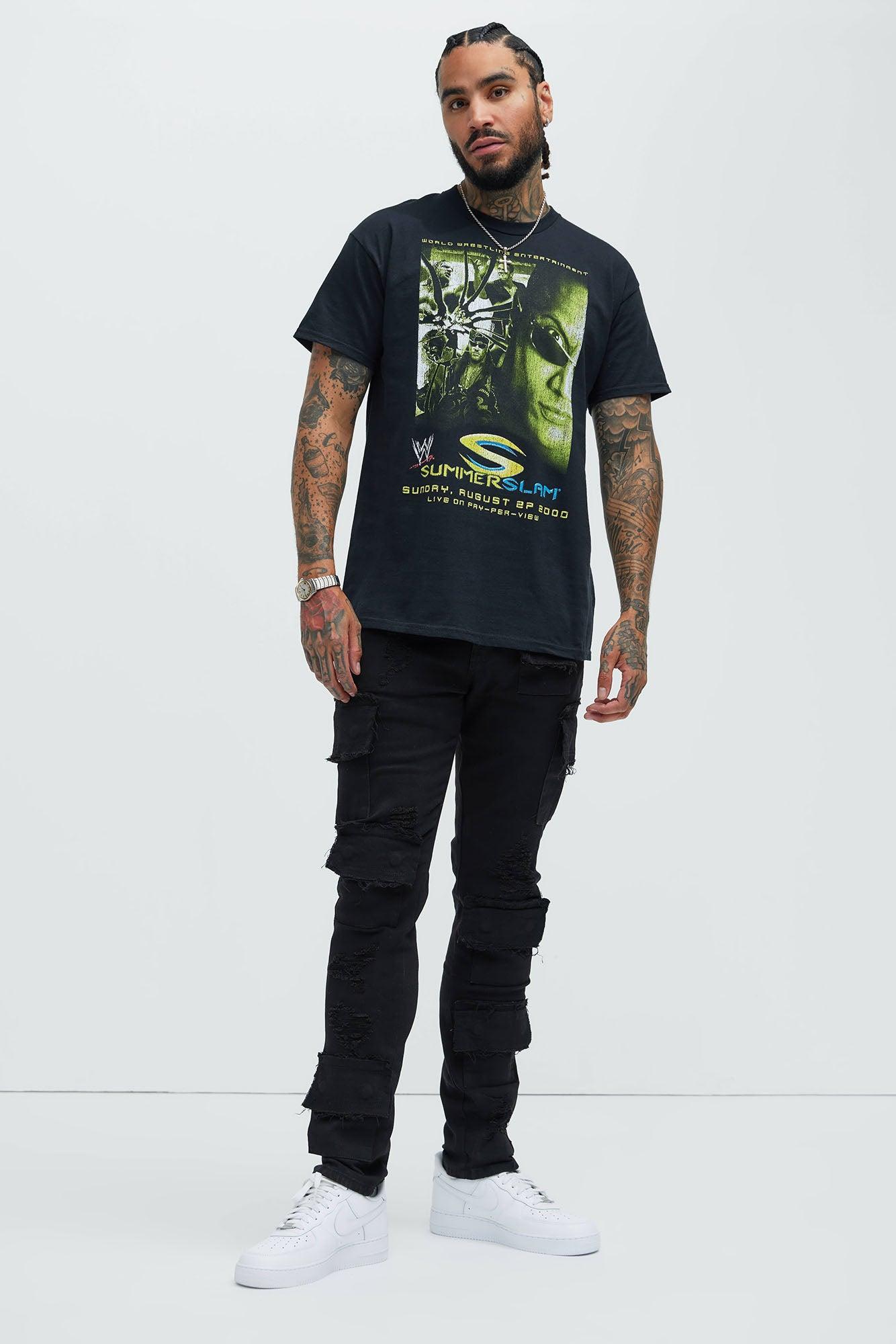 WWE Summer Slam 2000 Short Sleeve Tee - Black Product Image