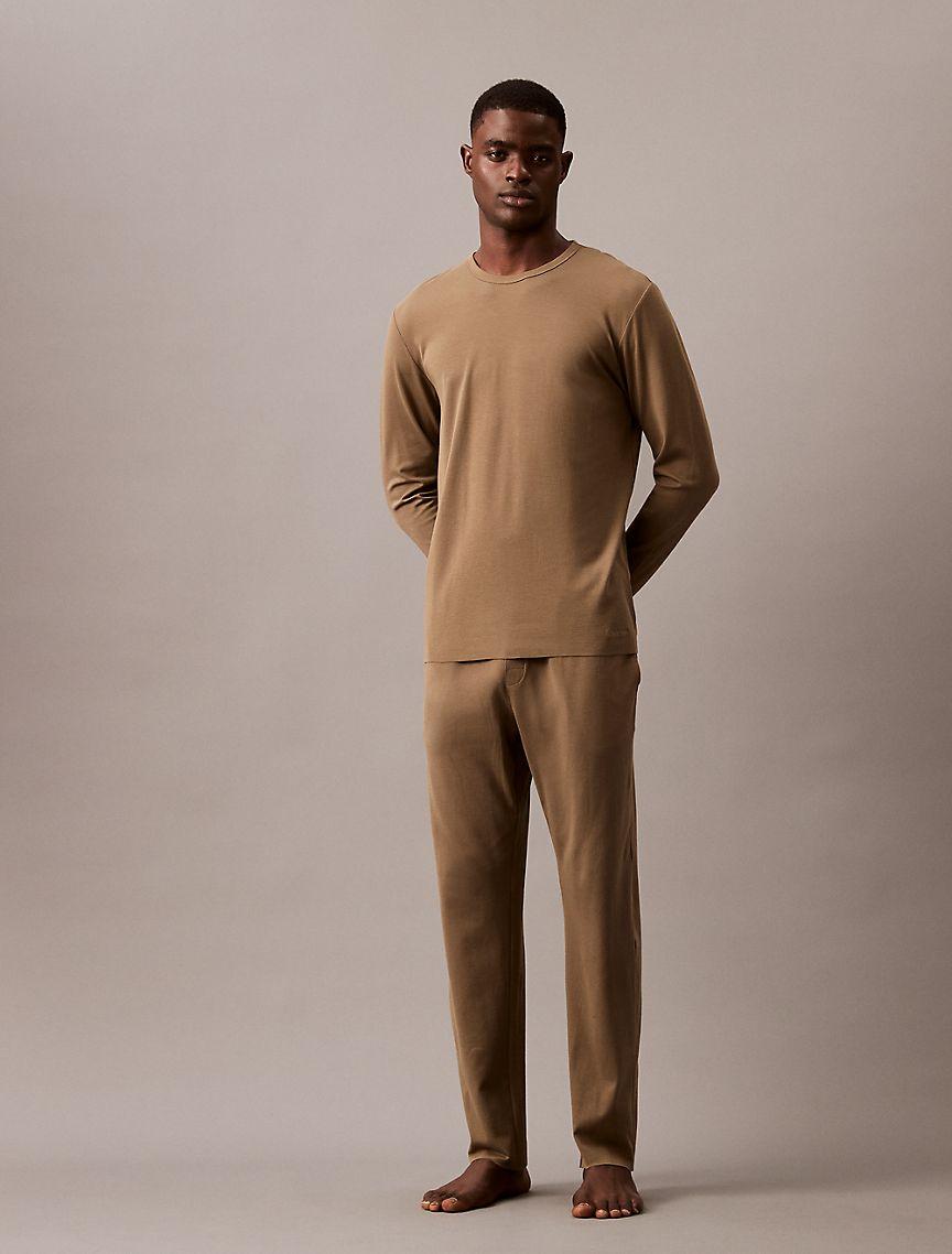 CK Black Sleep Slim Crewneck T-Shirt Product Image