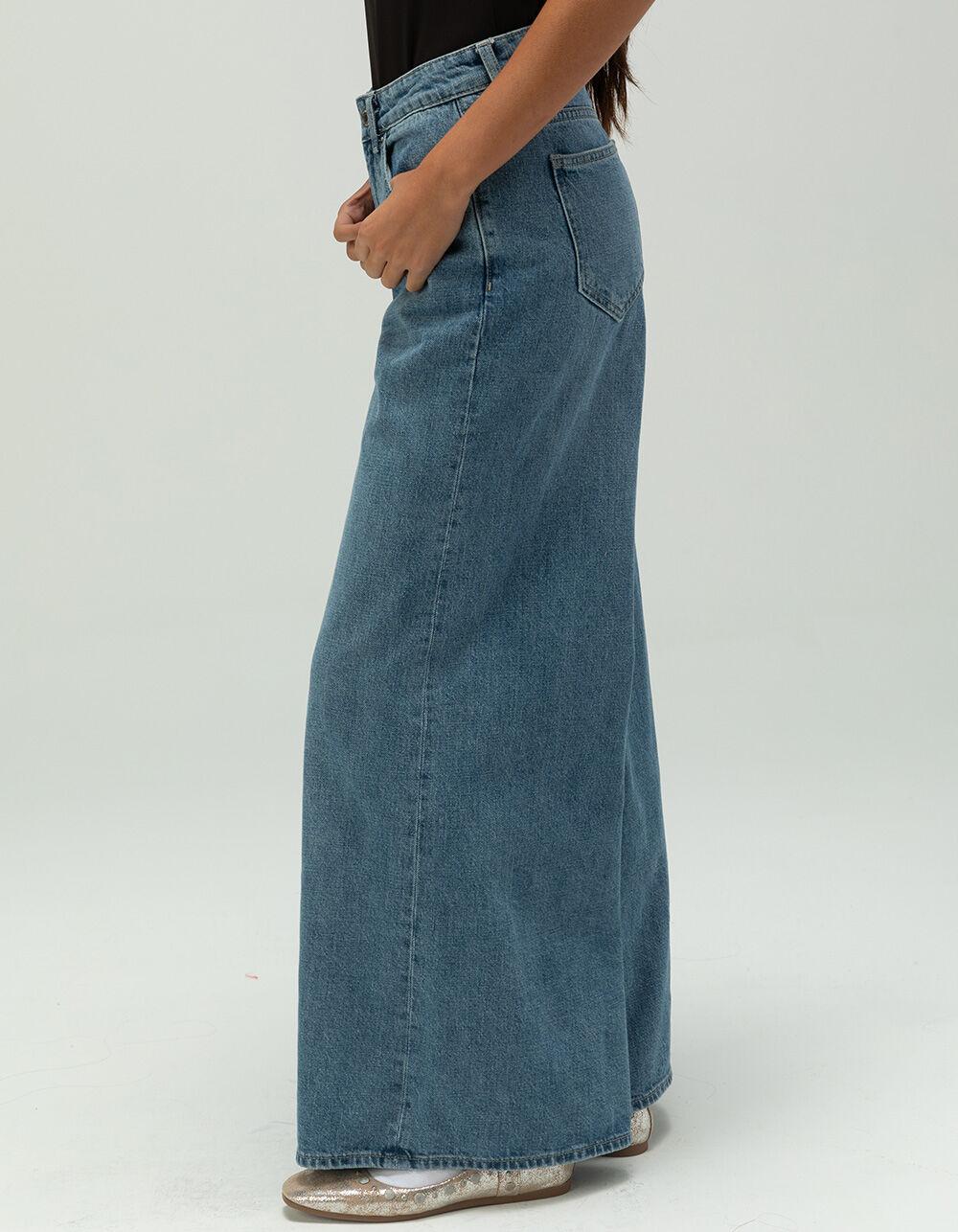 VERO MODA Annet Mid Rise Wide Leg Womens Jeans - DENIM Product Image