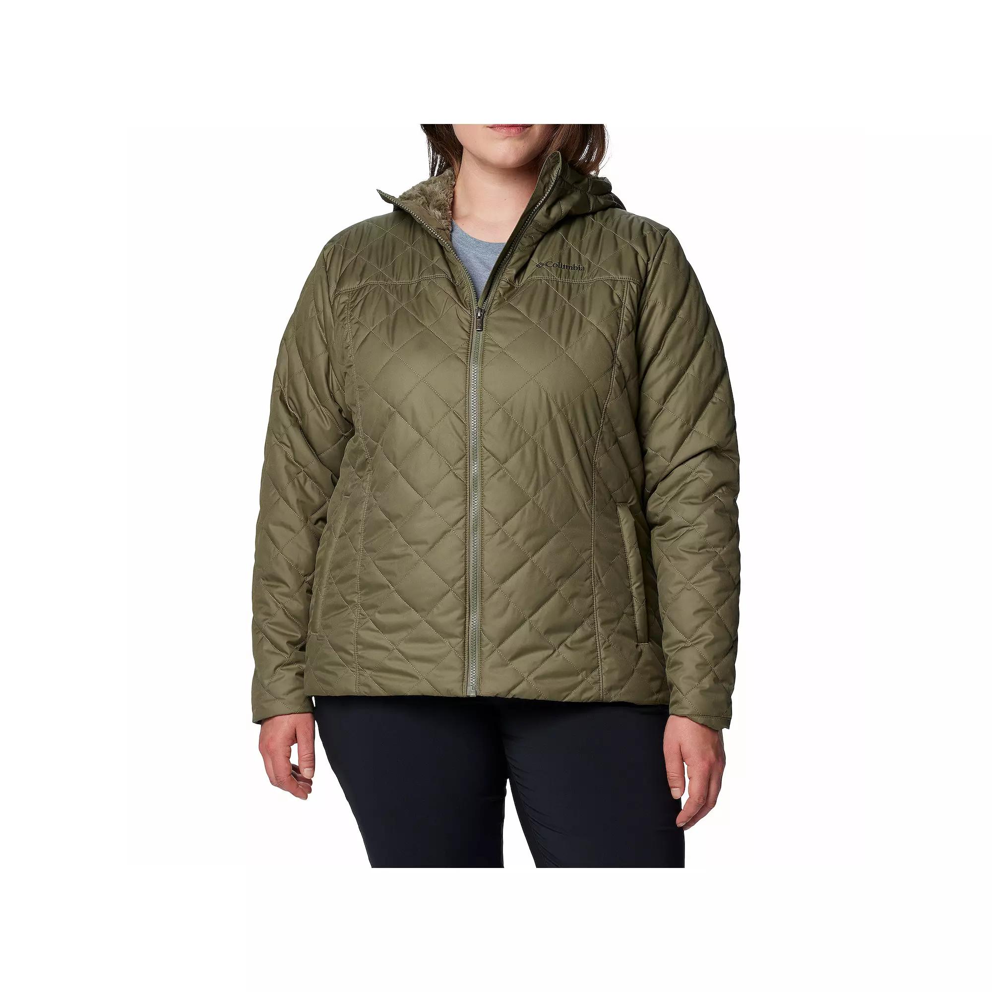 Columbia Womens Copper Crest II Hooded Jacket - Plus Size- Product Image