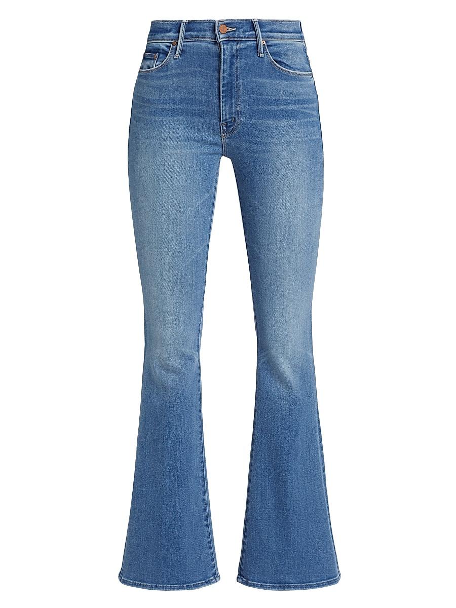 Mother The Weekender Mid Rise Flared Jeans Product Image