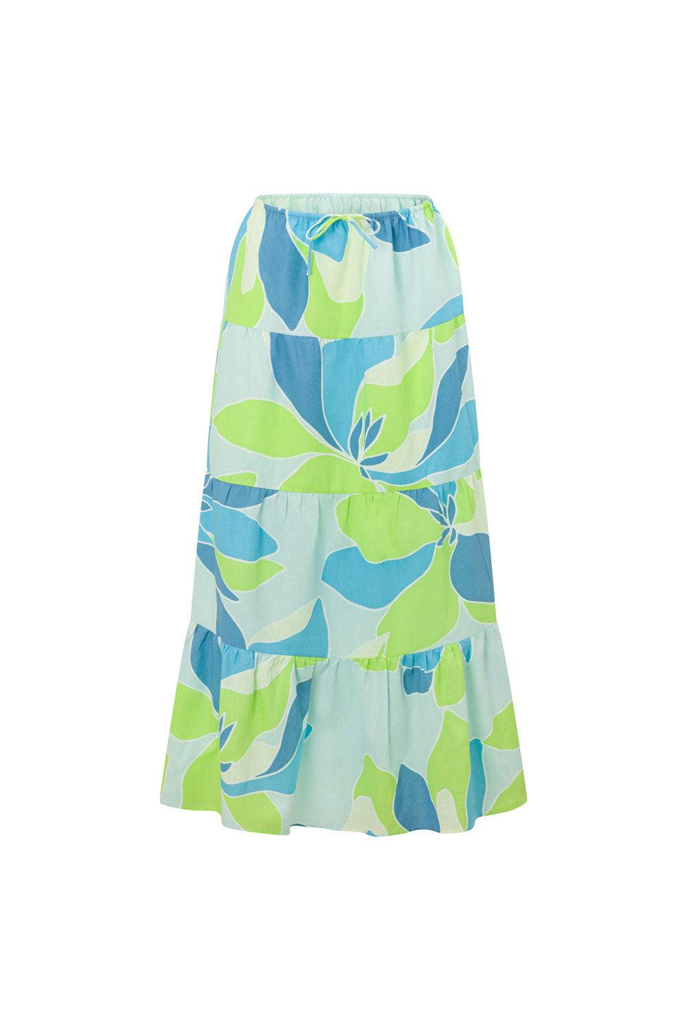 Aviva Skirt - Magnolia Blue Product Image