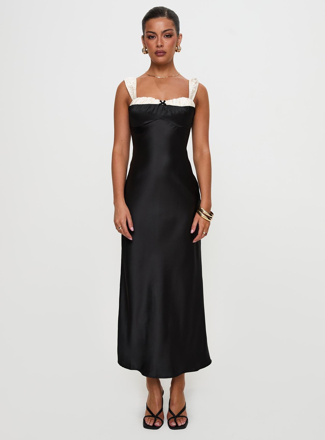 Emmert Maxi Dress Black Product Image