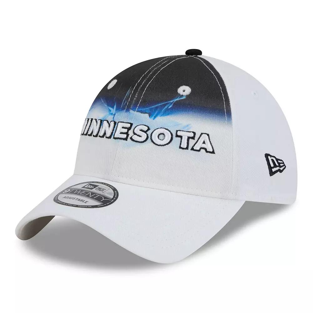 Men's New Era  White Minnesota Timberwolves 2024/25 City Edition 9TWENTY Adjustable Hat Product Image