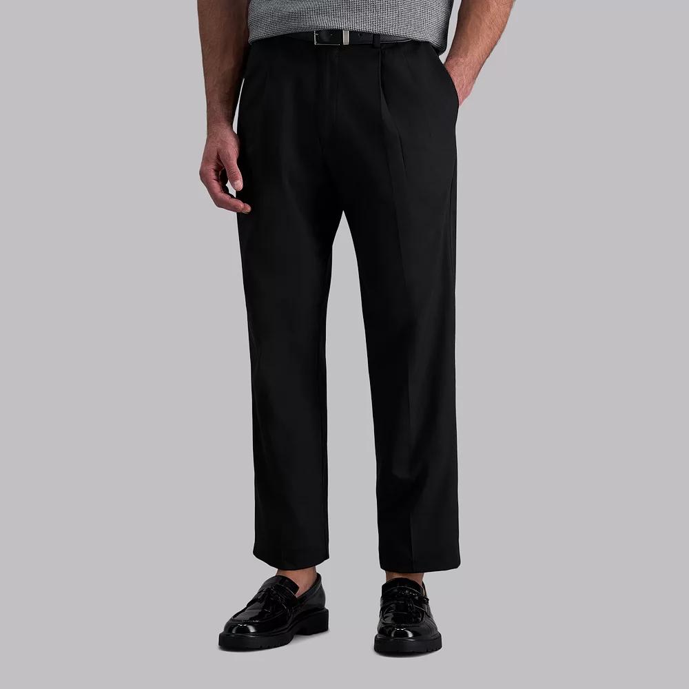 Men's Haggar® Cool Right® Performance Flex Classic-Fit Pleated Pants,  Product Image