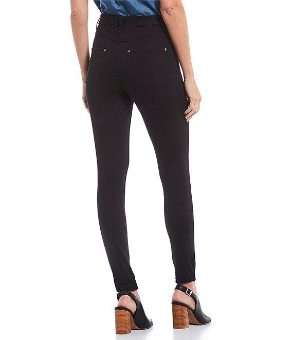 HUE Ultra Soft High Waisted Denim Skinny Jeggings Product Image