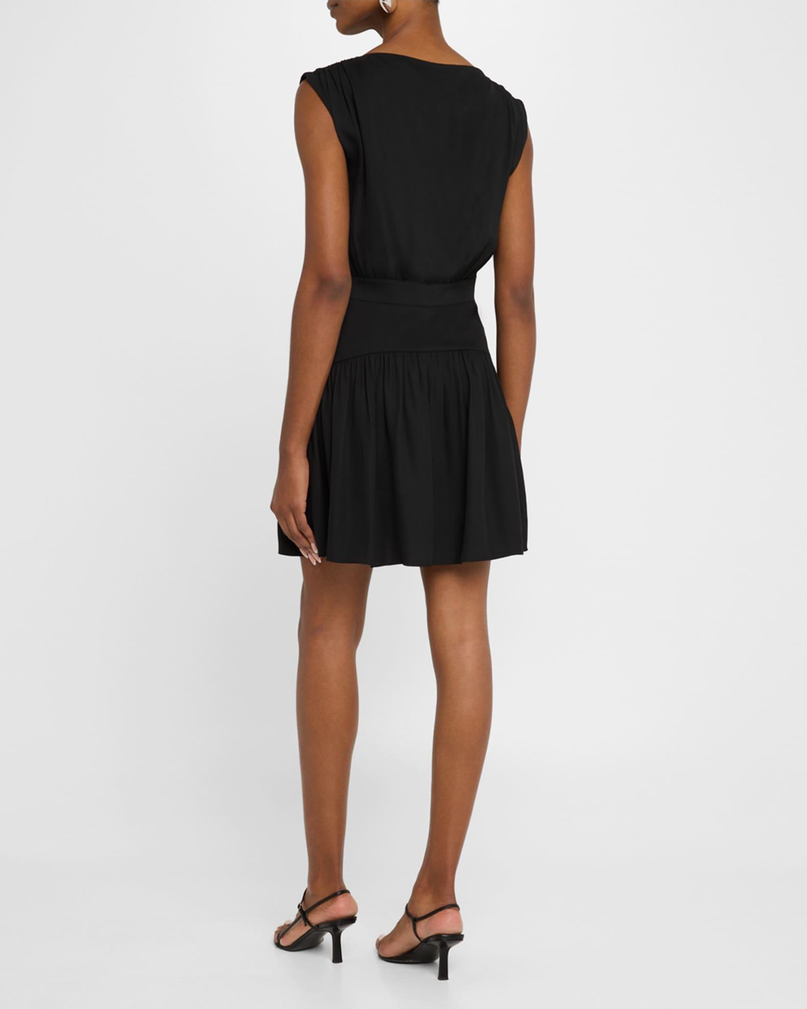 Claira Boat-Neck Mini Dress Product Image