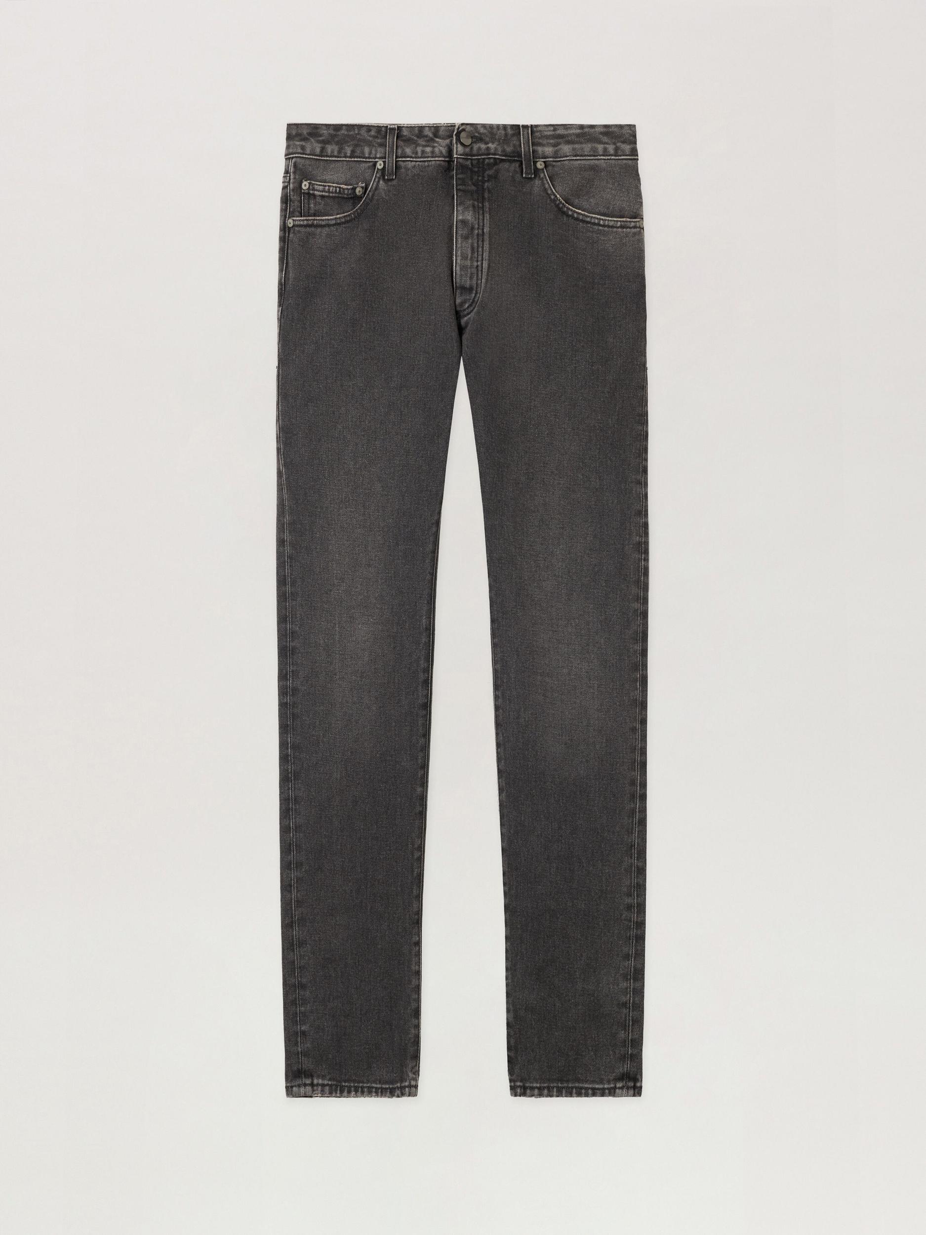 Curved Logo Denim Jeans Product Image