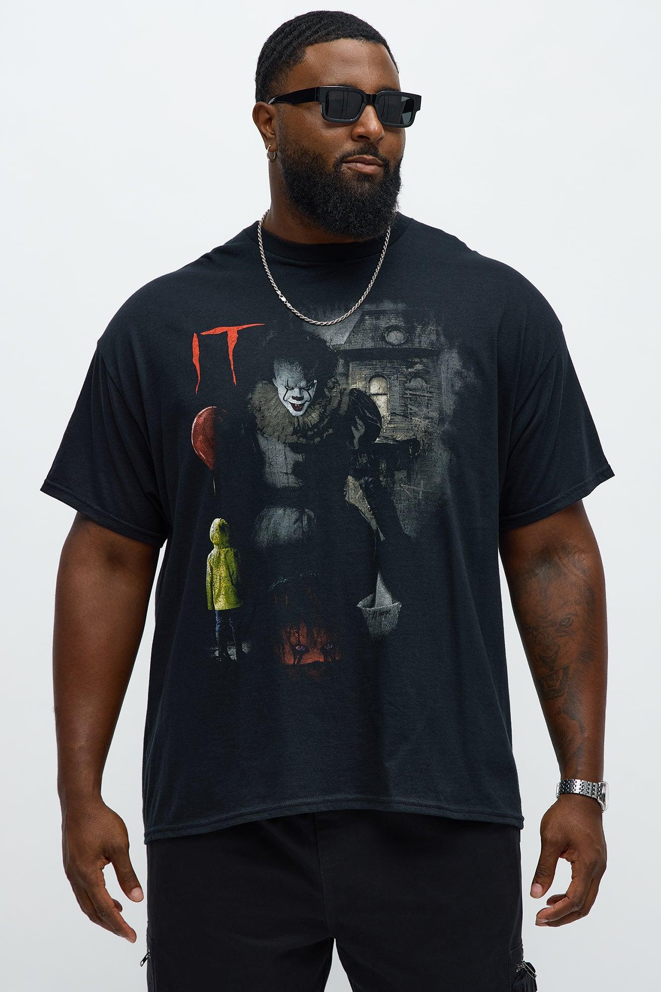 It Pennywise Red Balloon Short Sleeve Tee - Black Male Product Image