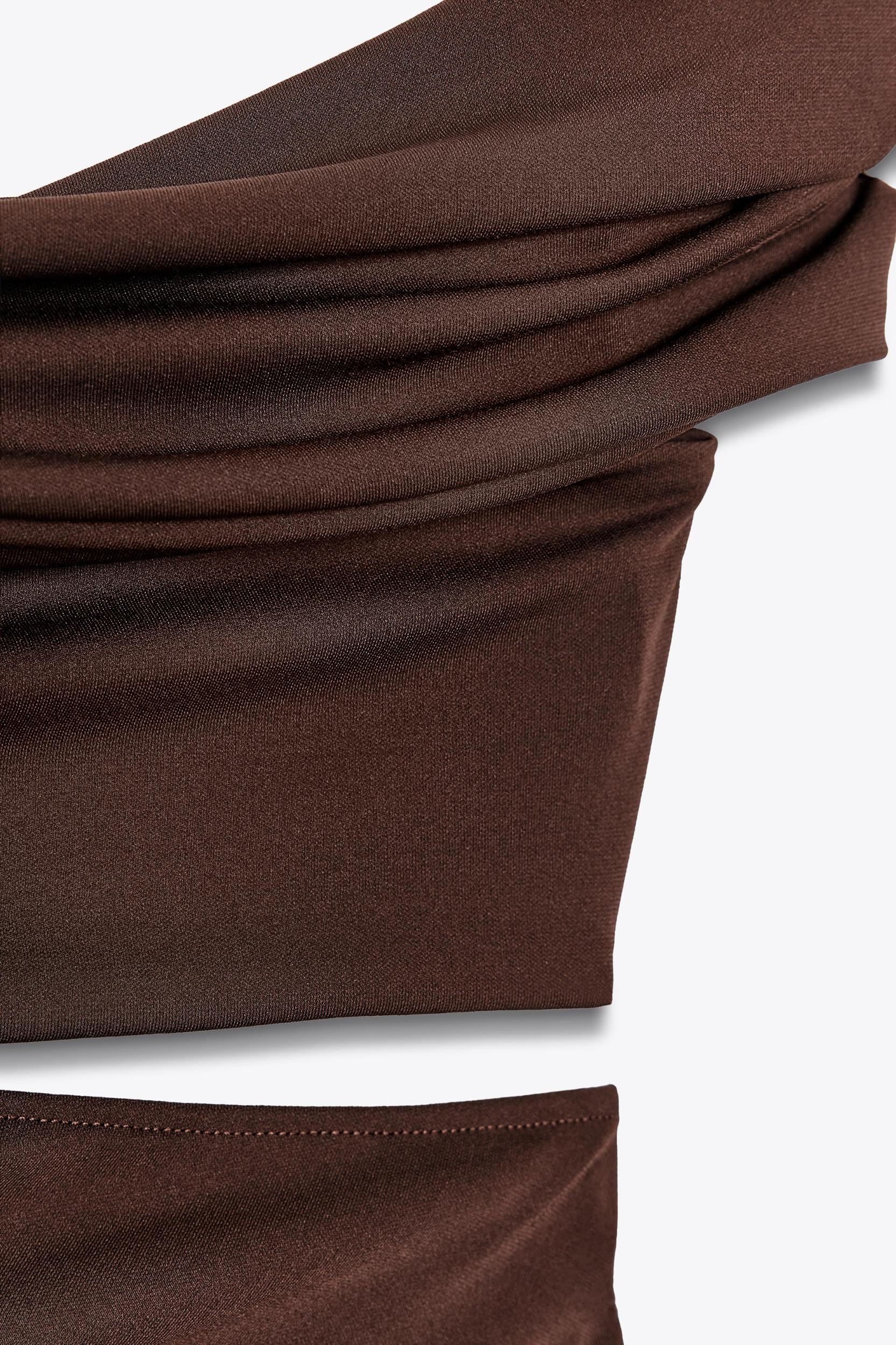 ASYMMETRIC CUT OUT MAXI DRESS Product Image