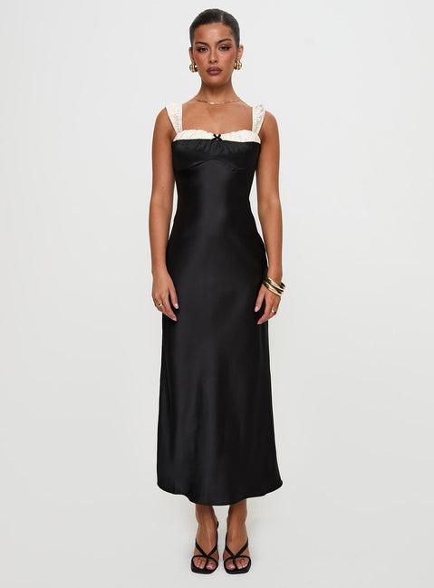 Emmert Maxi Dress Black Product Image