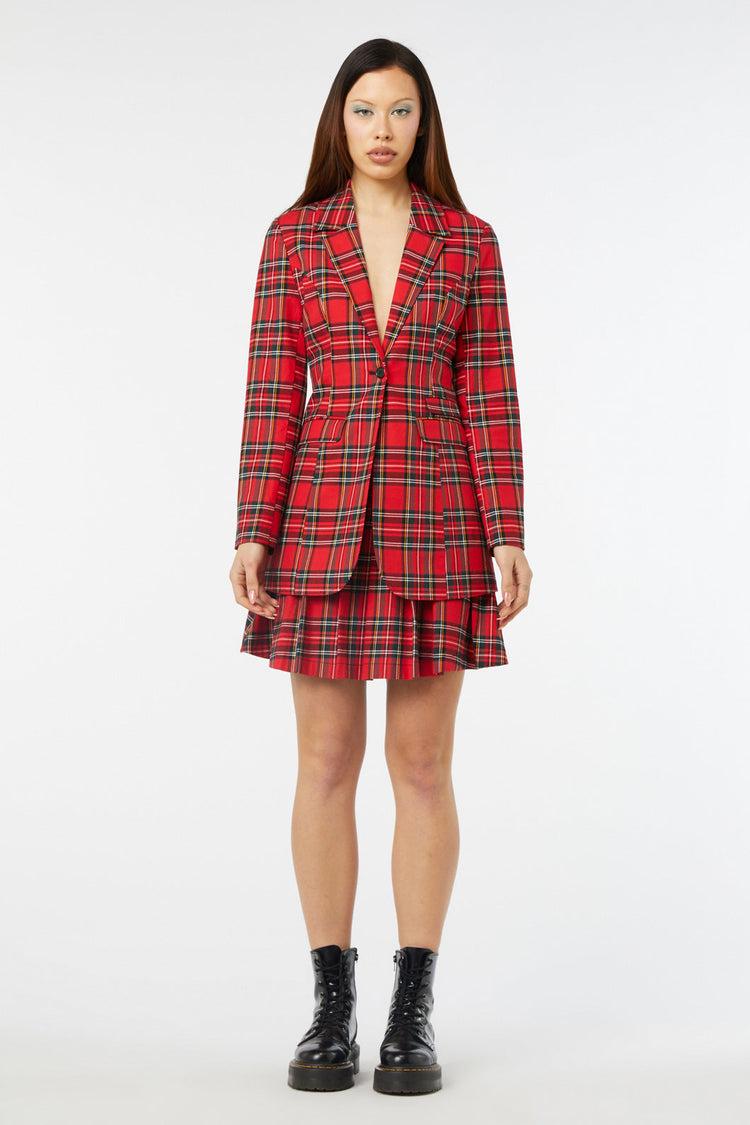 Chosen Tartan Blazer Product Image