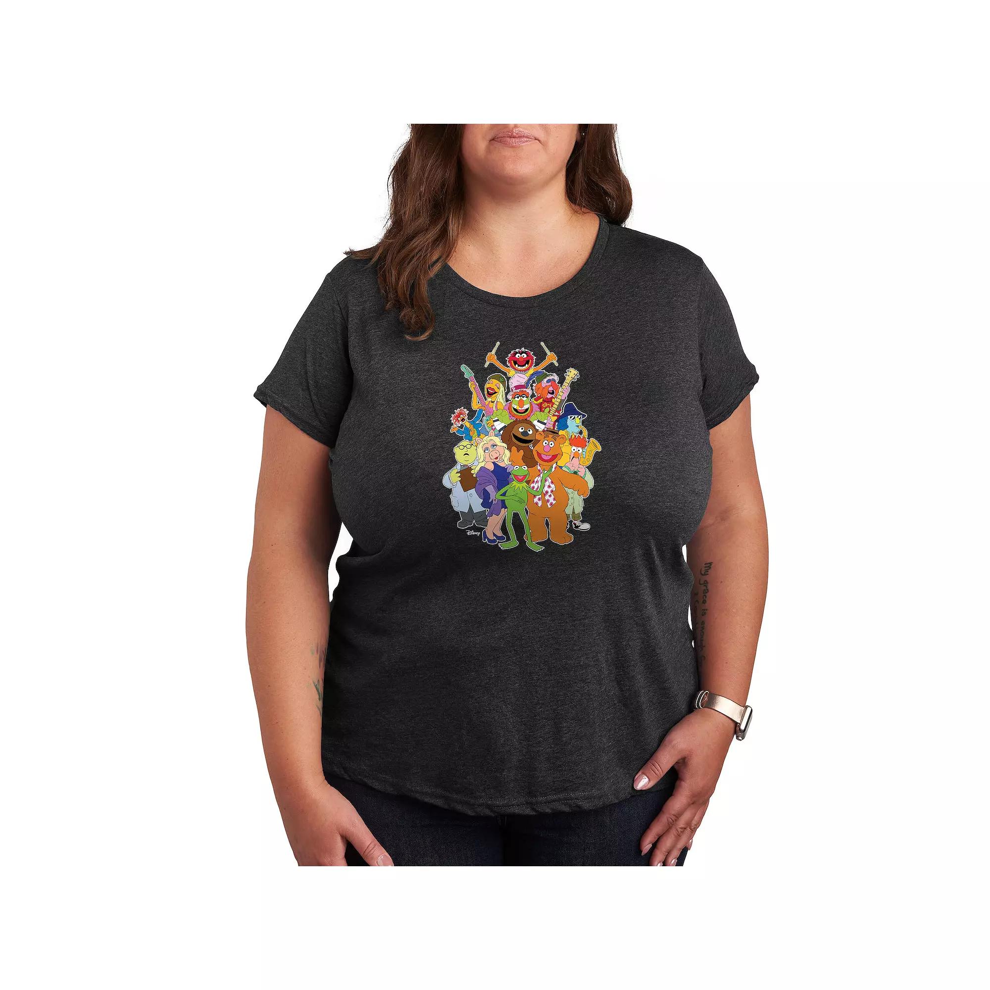 Disney's The Muppets Plus Group Graphic Tee, Women's,  Product Image
