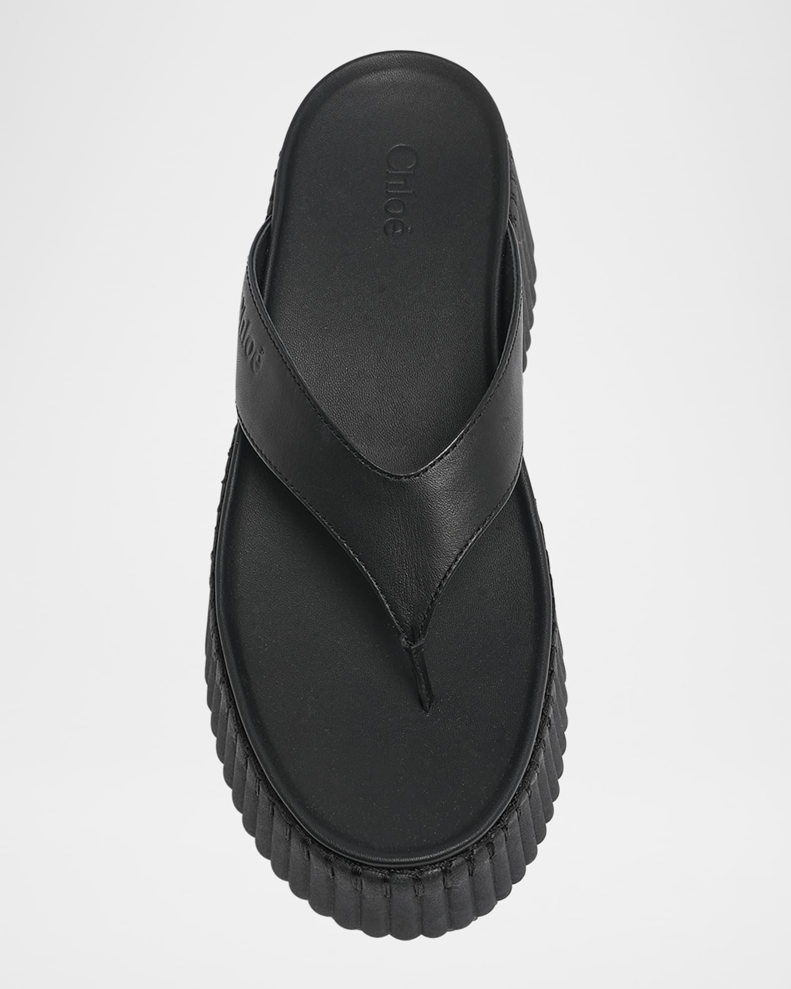 Nama Platform Leather Thong Sandals Product Image