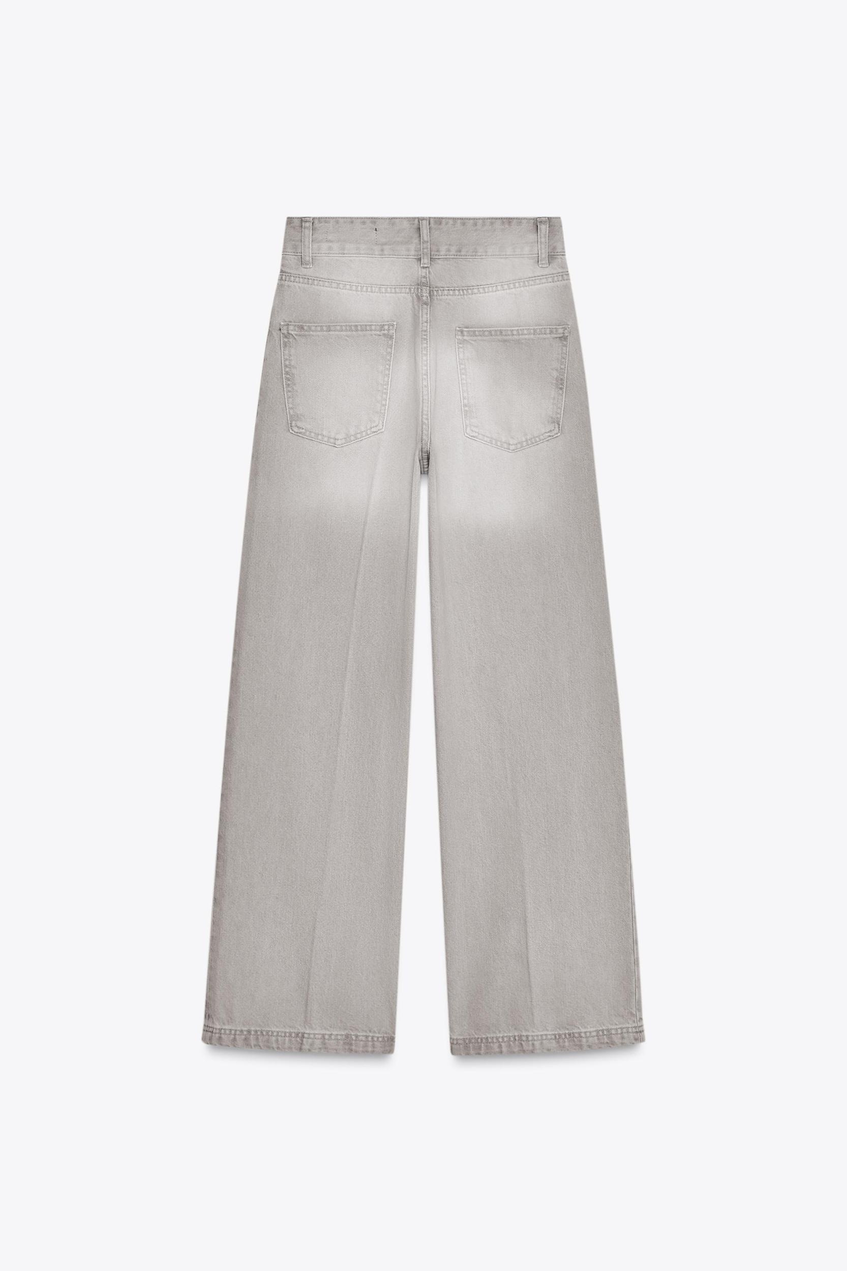 ZW COLLECTION HIGH WAIST WIDE LEG JEANS Product Image