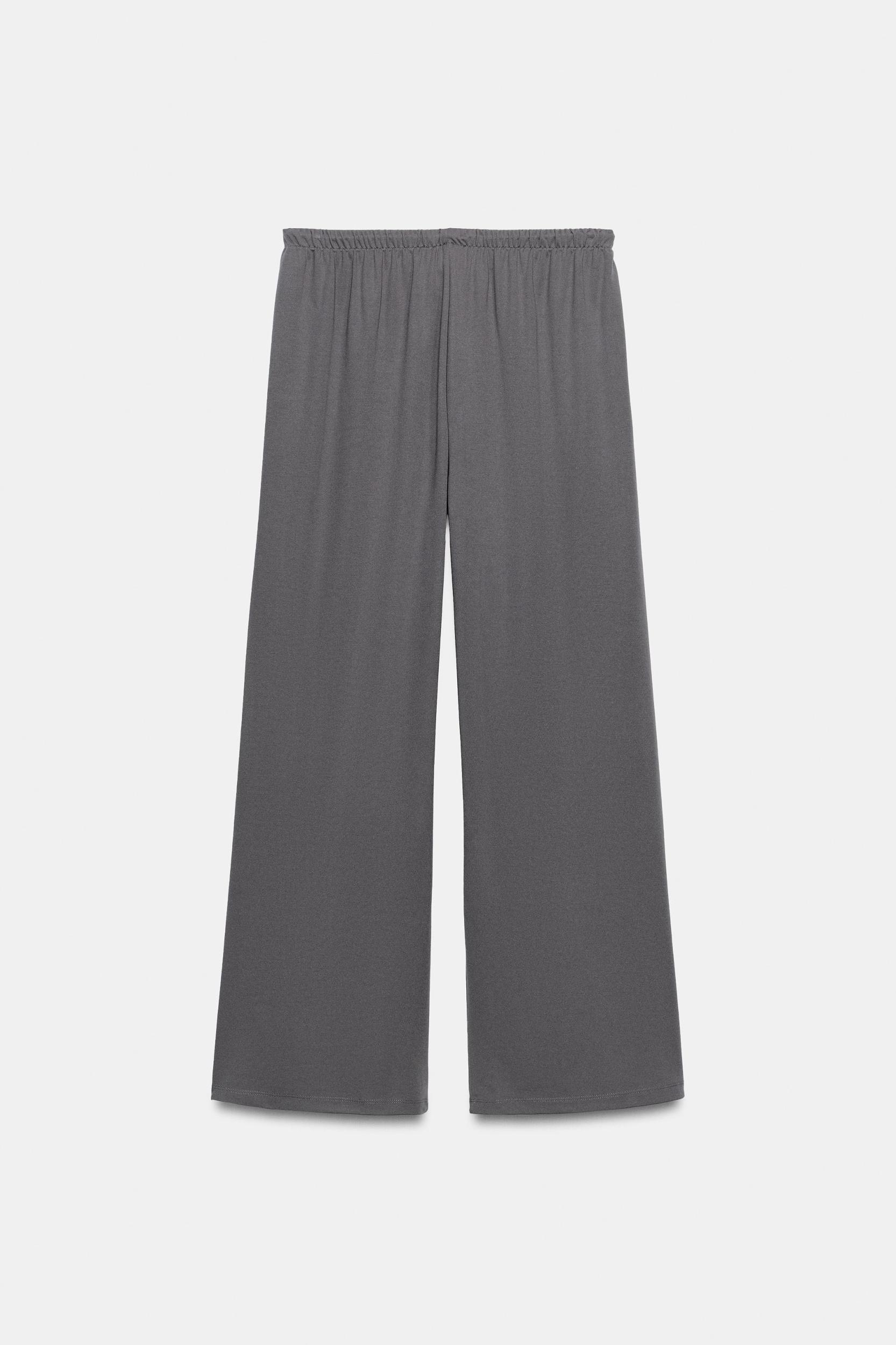 DRAWSTRING FLOWY PANTS Product Image