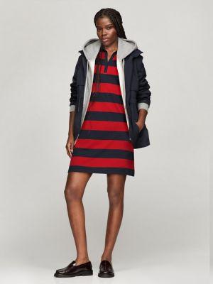 Rugby Stripe Polo Dress Product Image