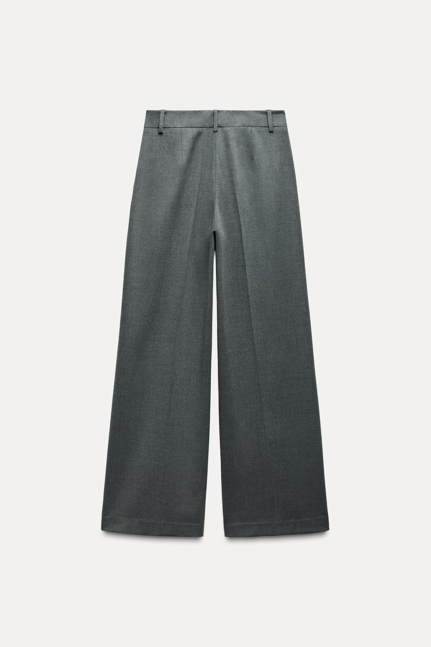 WIDE LEG PANTS WITH DARTS Product Image