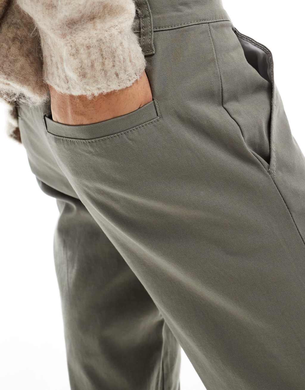 ASOS DESIGN tapered chinos Product Image
