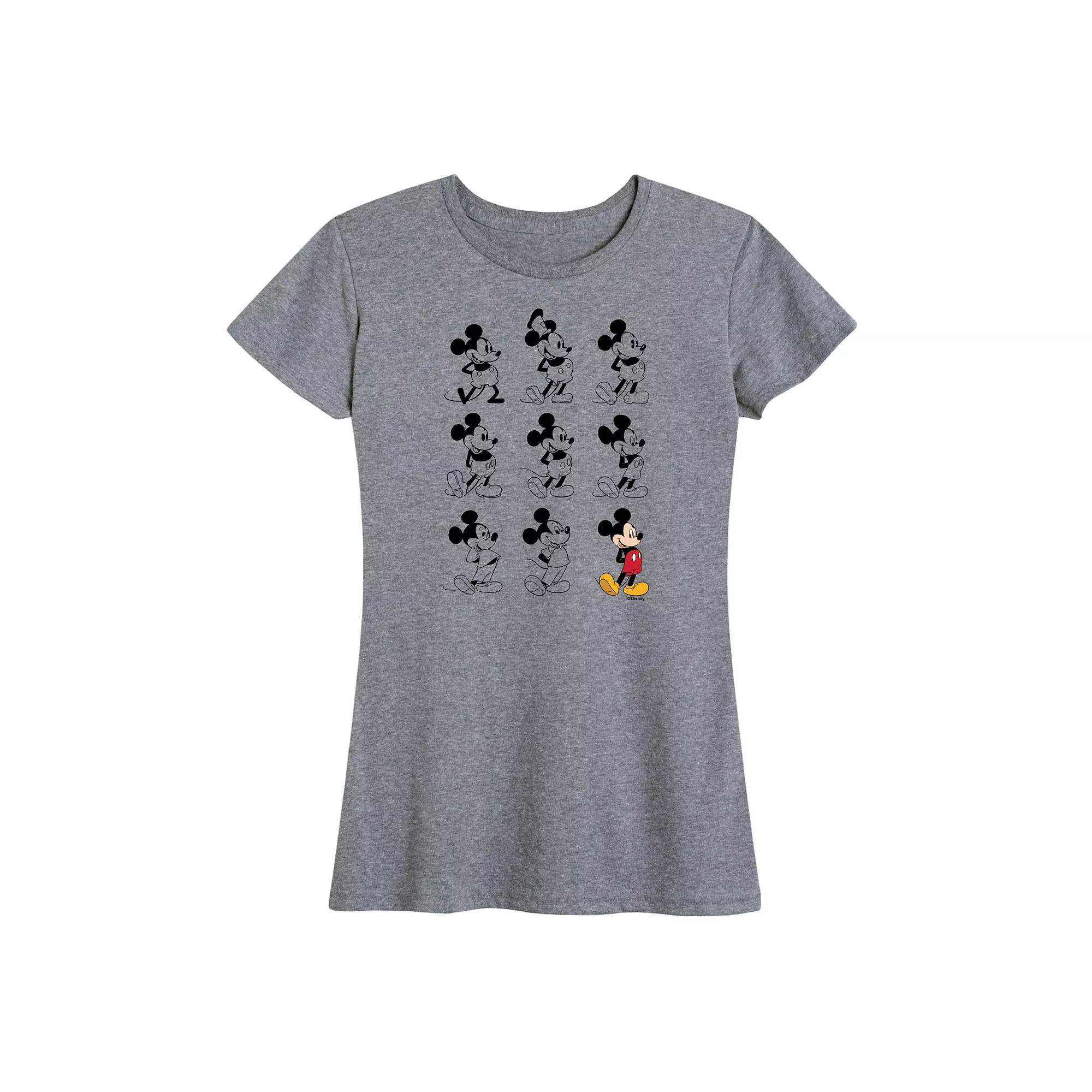 Disney's Mickey Mouse Women's Evolution Graphic Tee,  Product Image