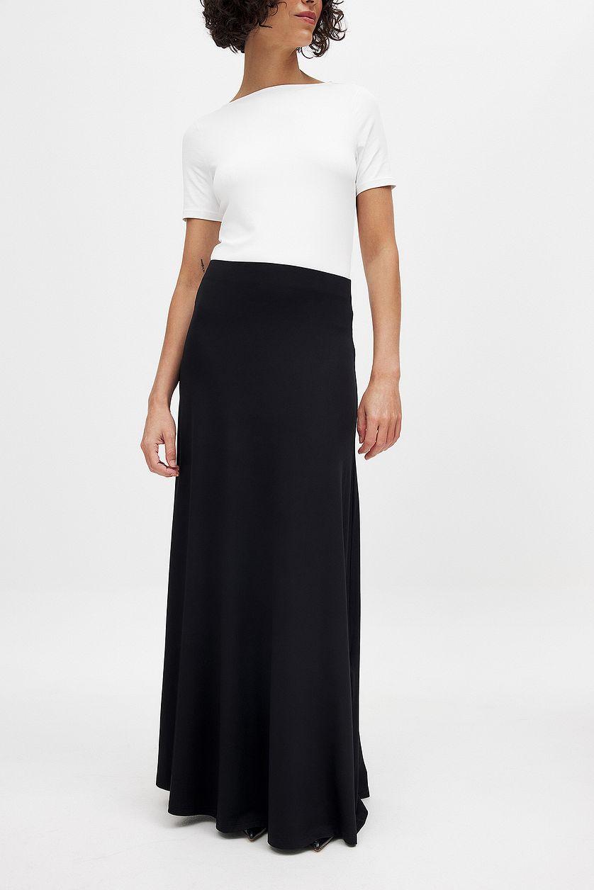 Soft Line Flowy Maxi Skirt Product Image