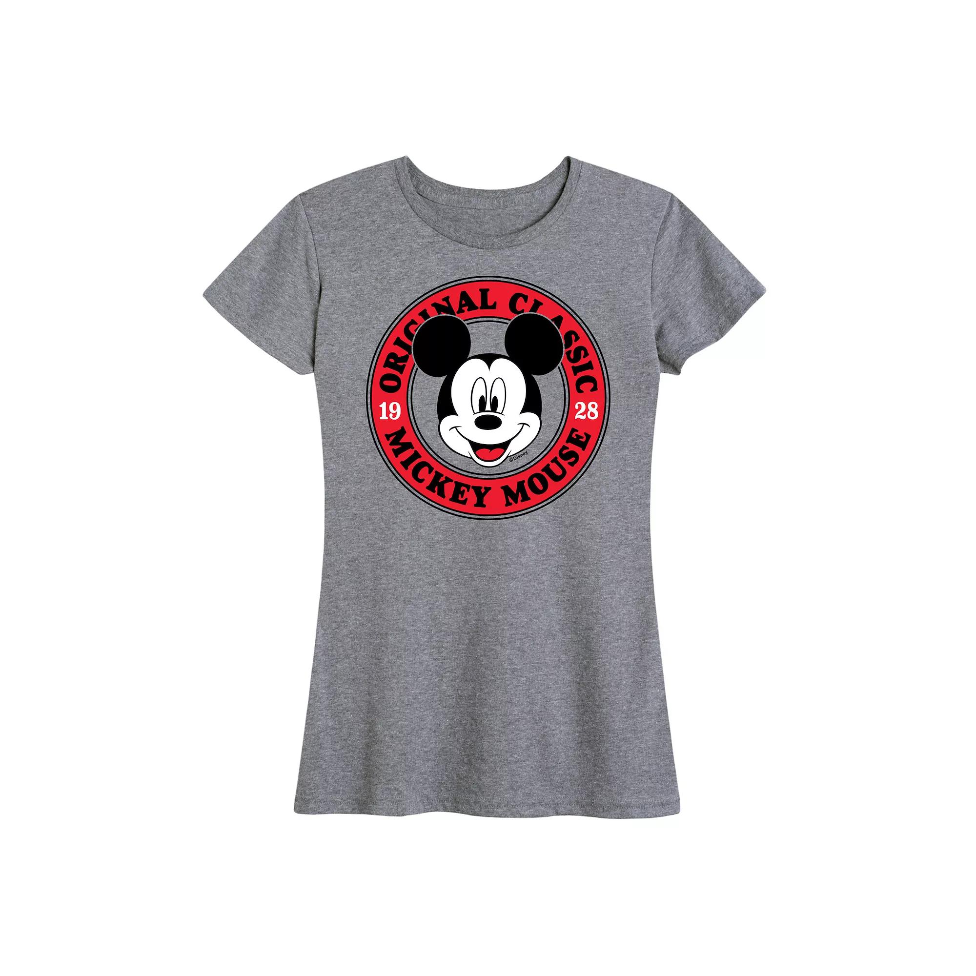 Disney's Mickey Mouse Women's Original Classic Graphic Tee,  Product Image