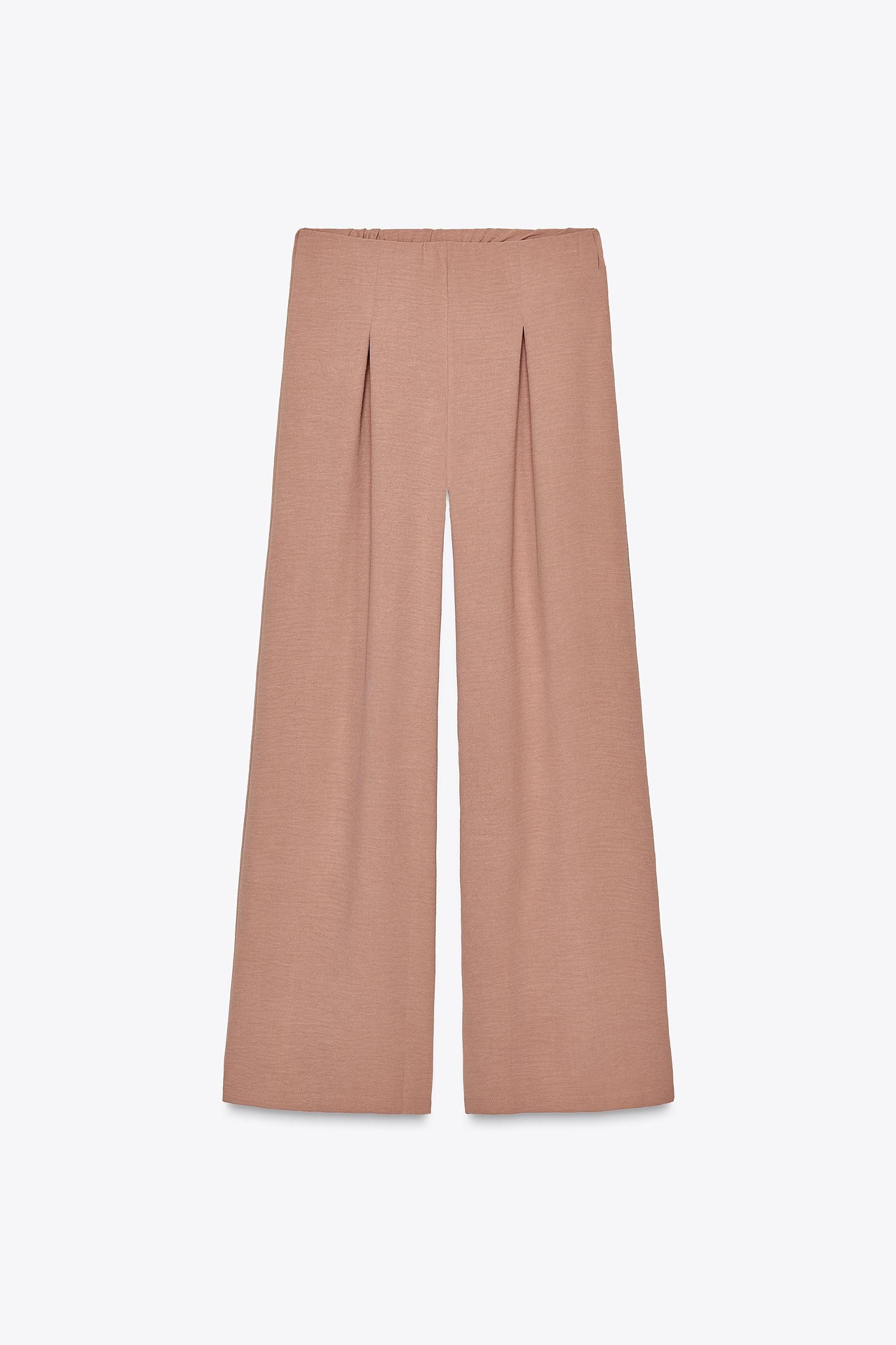 FLOWY PLEATED PANTS Product Image