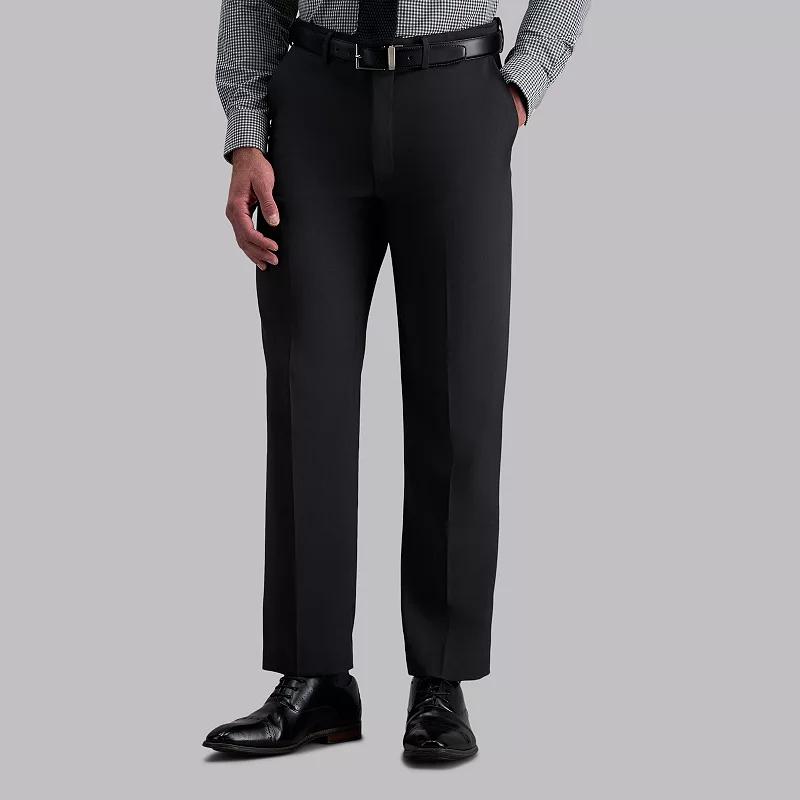 Men’s Haggar® Premium Comfort Expandable-Waist Classic-Fit Stretch Flat-Front Dress Pants, Men's,  Product Image
