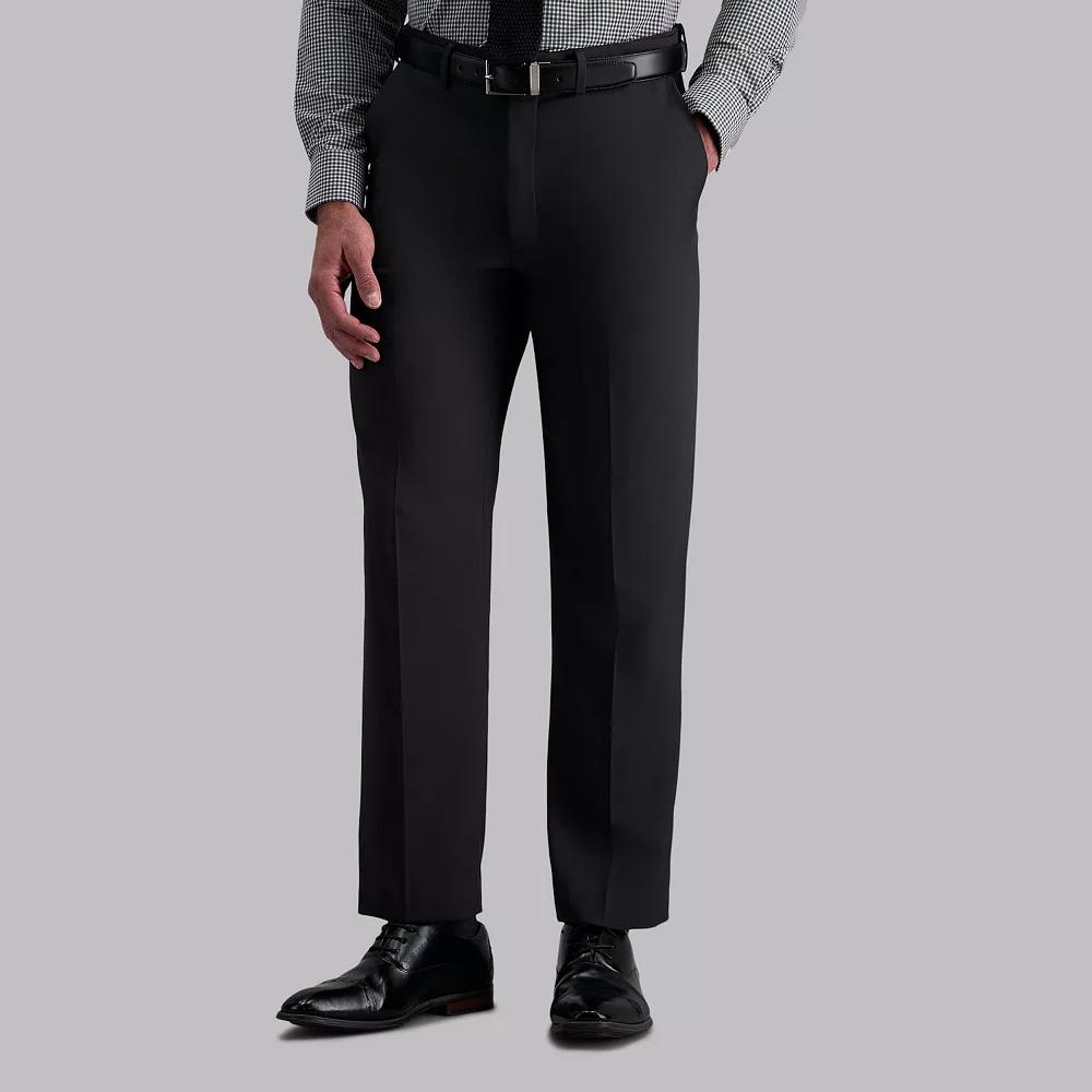 Men’s Haggar® Premium Comfort Expandable-Waist Classic-Fit Stretch Flat-Front Dress Pants, Men's,  Product Image
